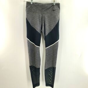 Nike Dri-fit black and grey leggings medium